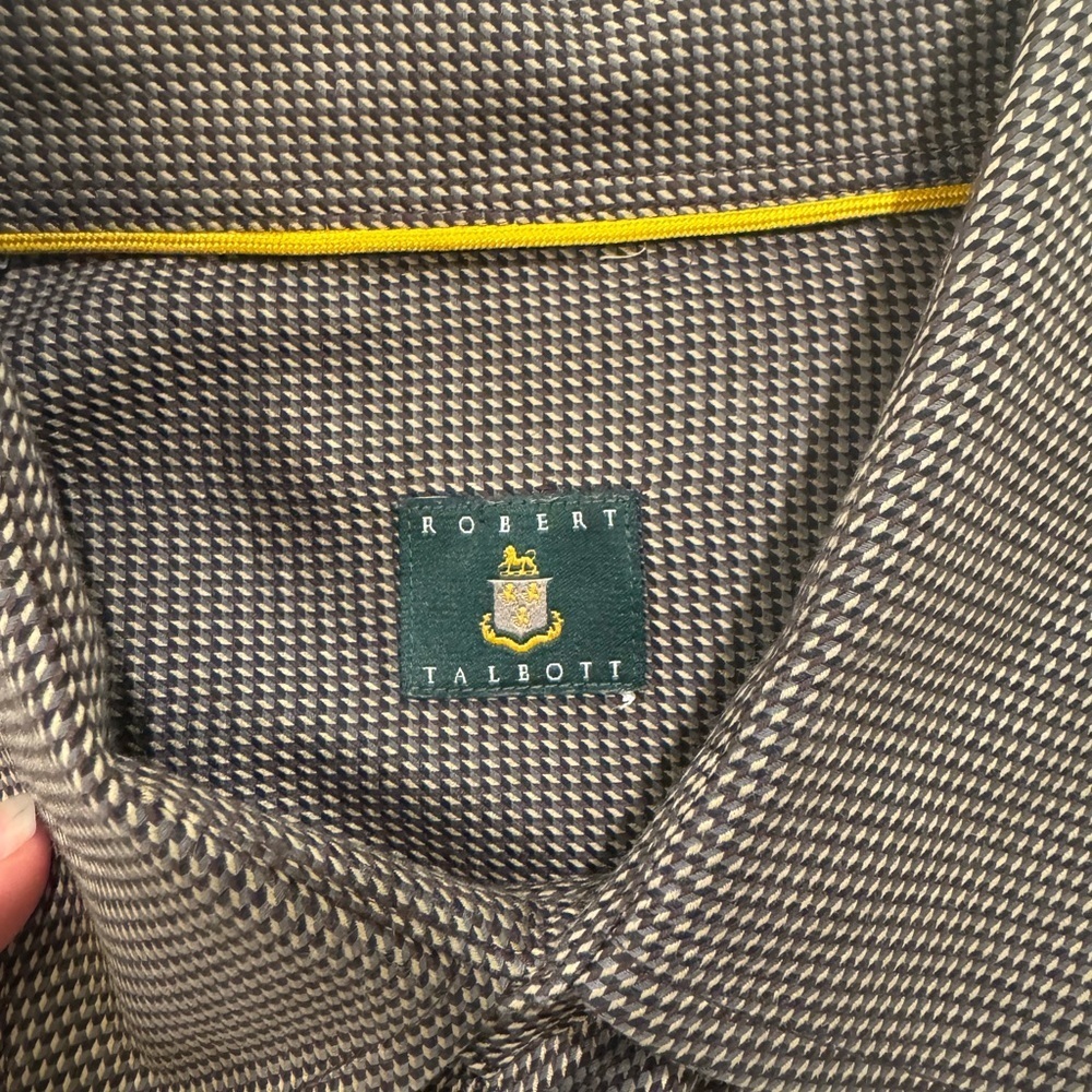 Robert Talbott Long Sleeved Button Down 100 Perce… - image 2